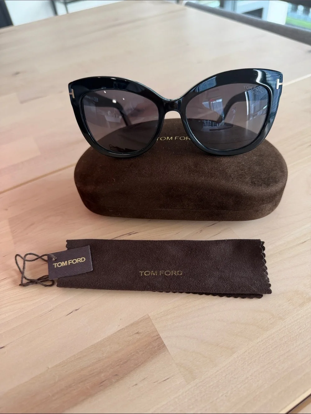 Tom Ford Black Alistair Polarized Sunglasses